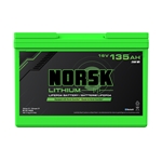 Norsk 16V 135AH LiFePO4 Lithium Deep Cycle Battery